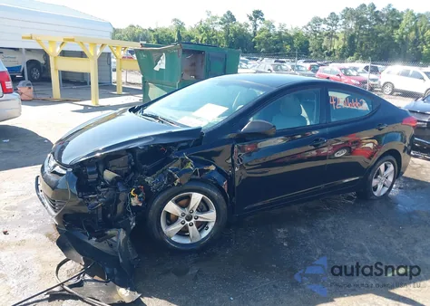 2011 Hyundai Elantra Gls/Limited z USA, uszkodzony, nr VIN 5NPDH4AE1BH053579